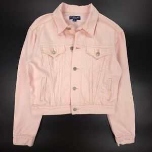 POLO Ralph Lauren Pink Pony Denim Trucker Jacket Breast Cancer Awareness Western